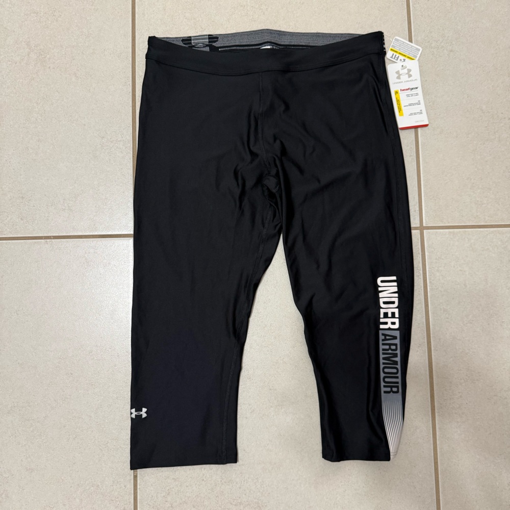 Under Armour Black Performance capri Tights